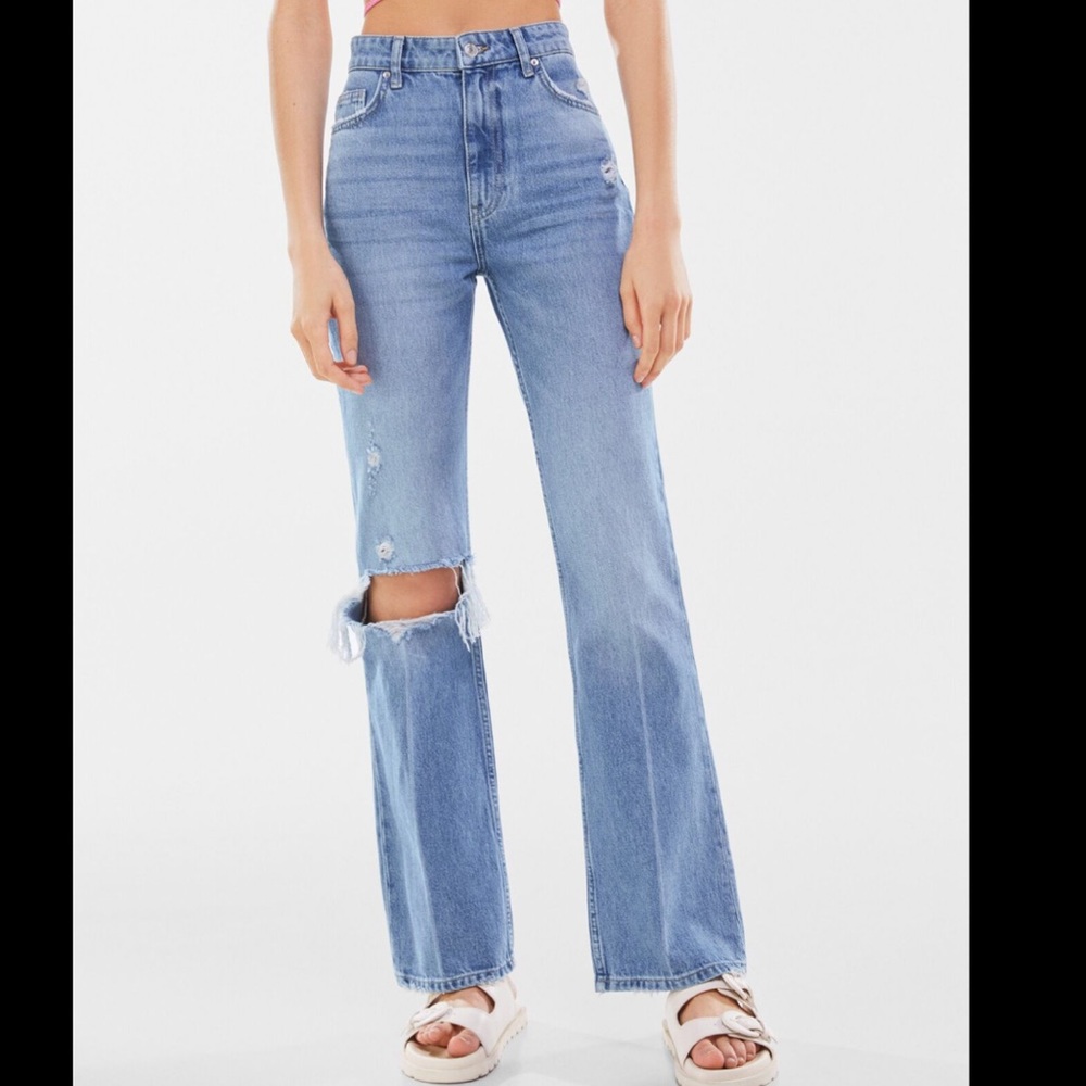 New! Ripped flare jeans - Picture 8 of 8